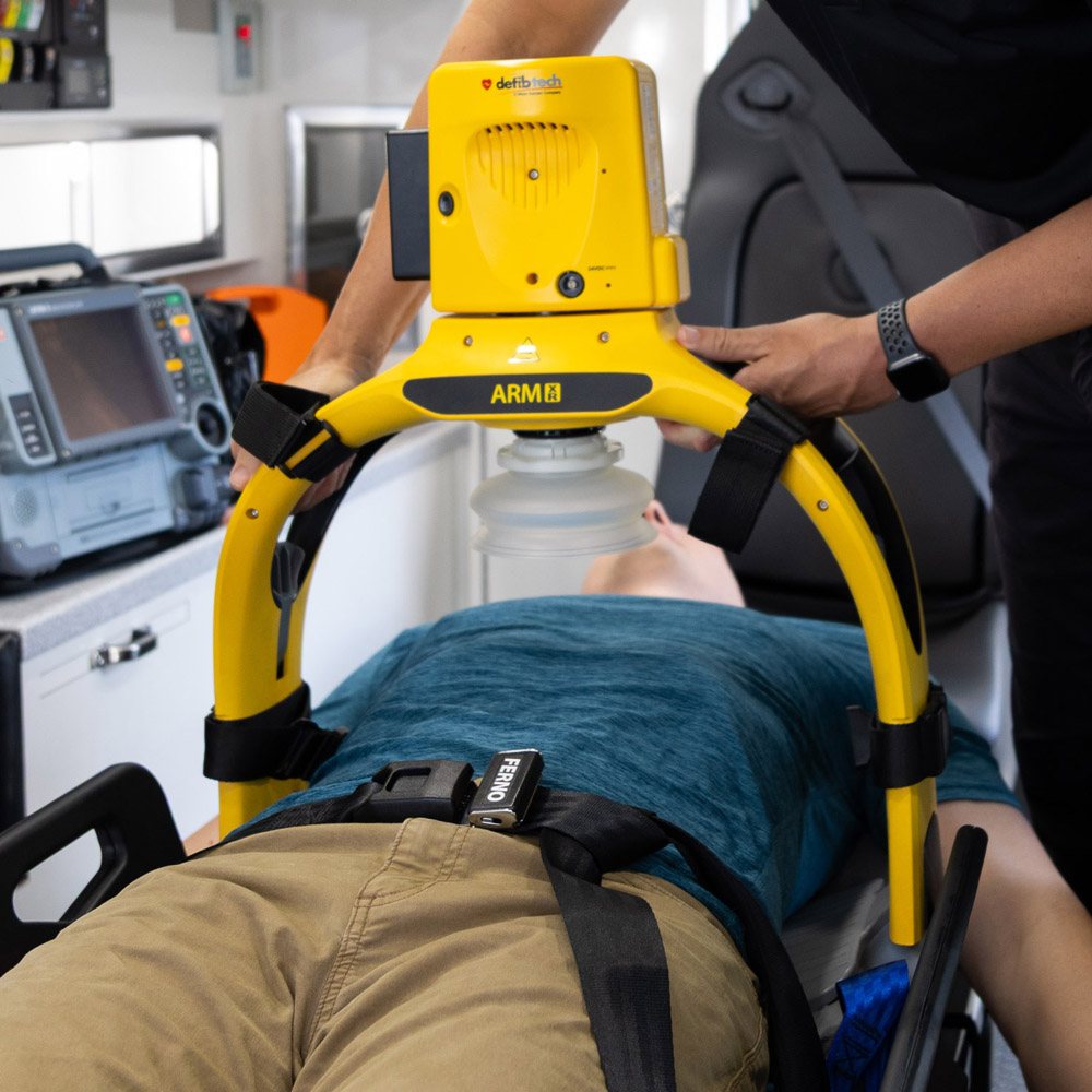 ARM XR utilisé en ambulance