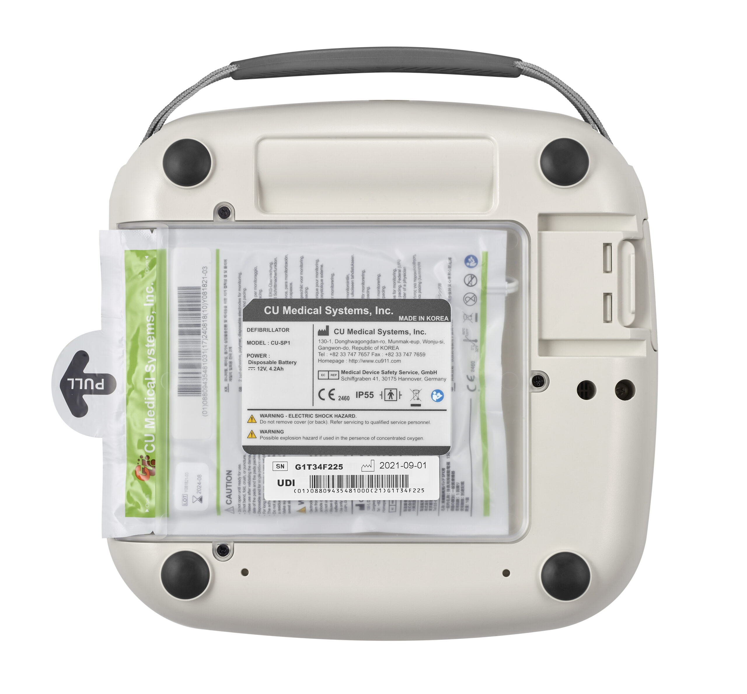 DEFIBRILLATEUR AUTOMATIQUE IPAD SP1 CU MEDICAL – Image 3