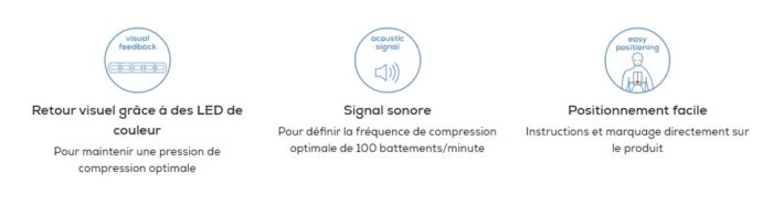 Assistant réanimation cardio pulmonaire Lifepad, BEURER – Image 5