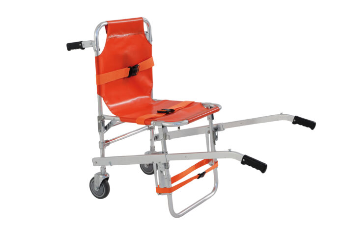 Chaise évacuation/transfert 159kgs 2 ou 4 roues – Image 3