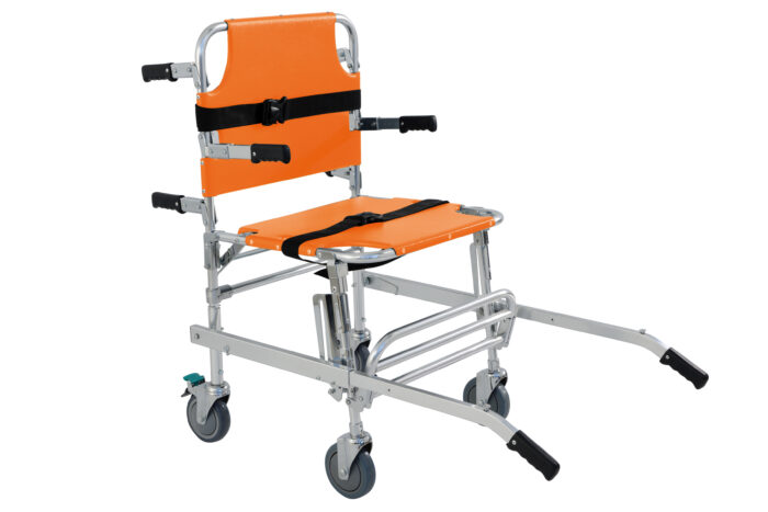 Chaise évacuation/transfert 159kgs 2 ou 4 roues – Image 4