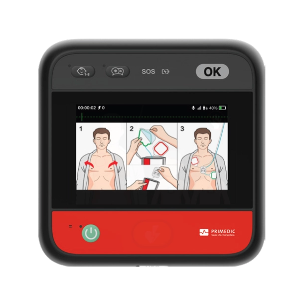 Défibrillateur automatique avec écran HeartSave myPAD - Primedic